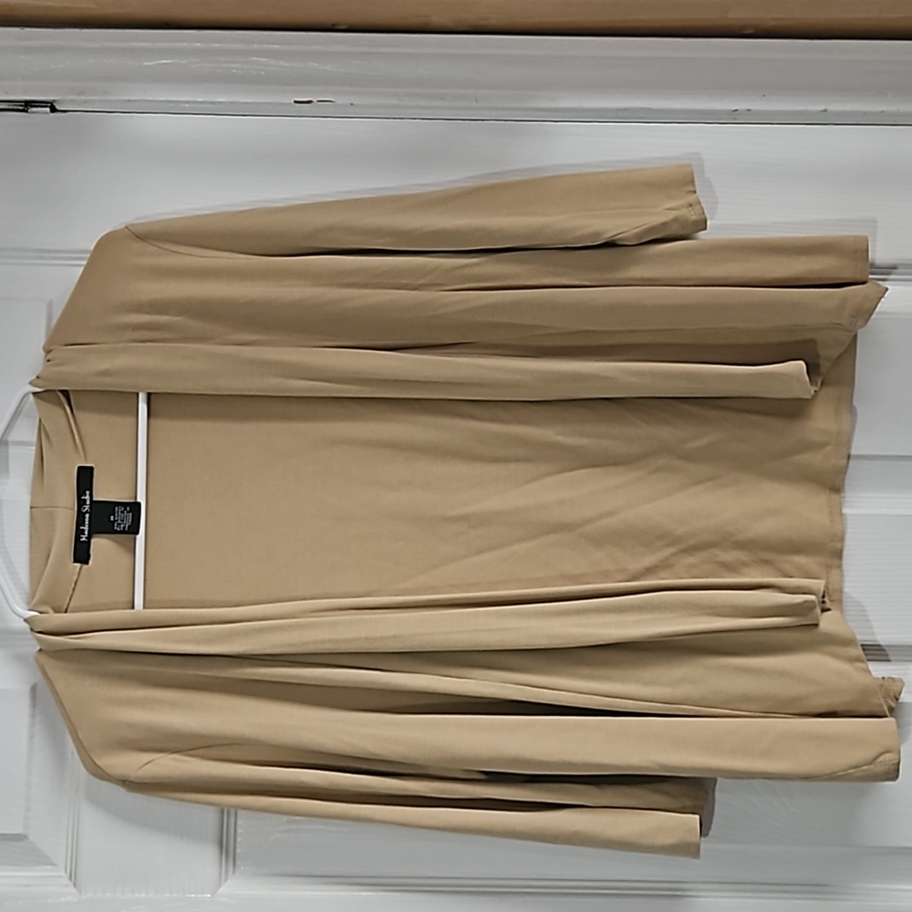 Madison Studio Open Front Cardigan M